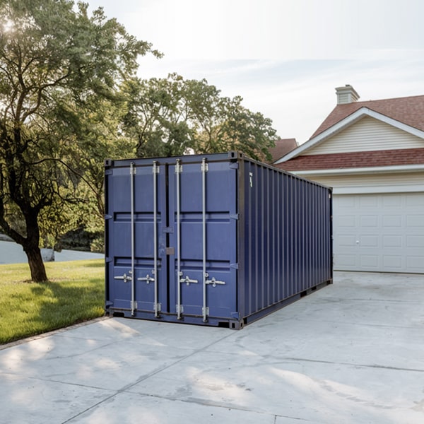residential storage containers are available for both short-term and long-term rental
